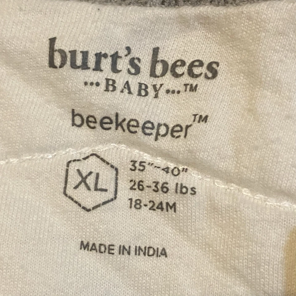 Manta portátil orgánica Burt's Bees Baby Beekeeper (XL) Foto 4 de 4