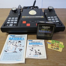 Colecovision Bundle Huge Lot Console Games Controllers Steering Roller Manuals..