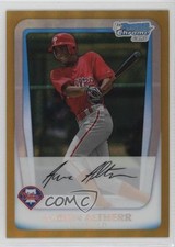 2011 Bowman Chrome Prospects Gold Refractor 19/50 Aaron Altherr #BCP112 7fb