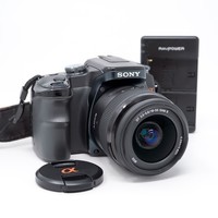 Sony A100 10.2MP DSLR Camera + 18-55mm Lens Kit - Great Condition