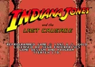 Indiana Jones And The Last Crusade - Sega Genesis Game