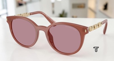 MICHAEL KORS MK2264U 403084 Pienza Primrose Rose Polarized 53mm Women Sunglasses