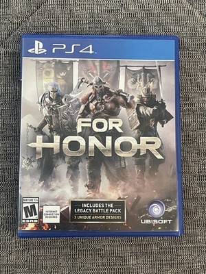 For Honor (Sony PlayStation 4, 2017) PS4 NO MANUAL