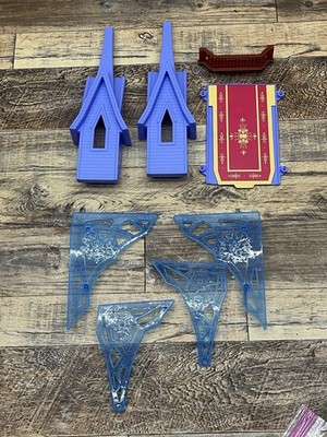 Disney Frozen 2 Ultimate Arendelle Castle Replacement Part Lot Furniture Tower