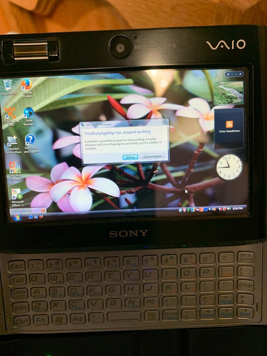 Sony VAIO 4.5-inch Micro Laptop 1GB RAM 40 GB HD (VGN-UX380N) | eBay