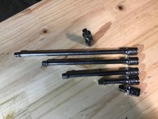 Snap-on 38 Dr. 5pc Extension Set Fx1 Fx3 Fxk6 Fxk8 Fxk11 Fu8a Swivel