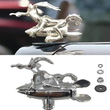 Hood Ornaments for Vehicles Coyote Hood Ornament Made of Alloy for All Types of