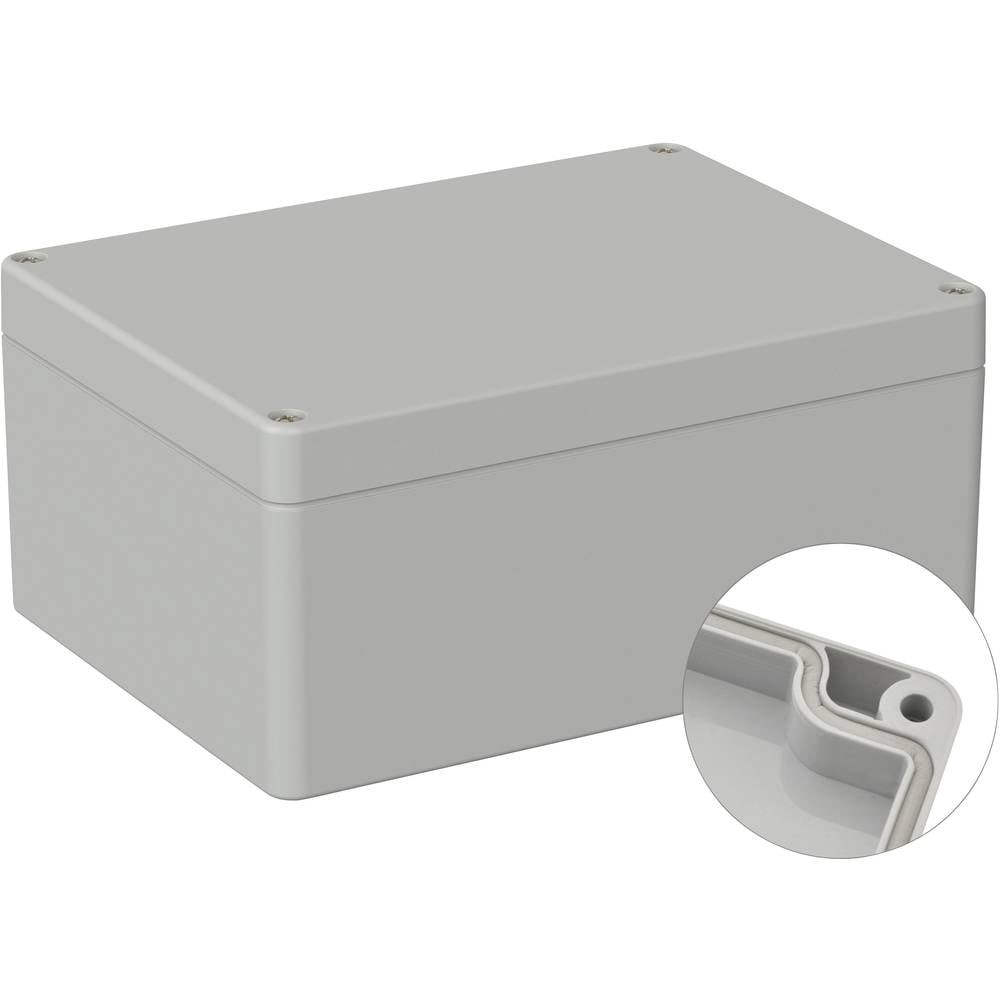 Boîtier industriel ABS TRU COMPONENTS coffret de dérivation étanche gris 160x120x75