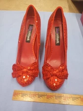 Funtasma Dorothy Sequins Pumps High Heel Adult Women Size 8 Wicked