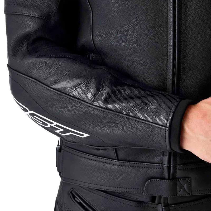 RST Tractech Evo D3O Leather Black White, photo 7 of 11
