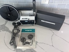 ARGUS 890z Dual 8mm Super 8 Variable Speed Projector Serviced And Guaranteed