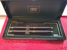 CROSS Classic Century Ladies Ballpoint Pen  Pencil Set  Black  Gold