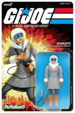 GI Joe ReAction+ Scarlett Action Figure [Arctic]