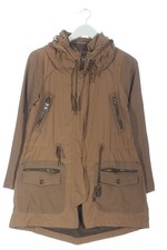 ZARA BASIC Parka Donna Giacca Taglia IT 40 marrone-bronzo stile casual