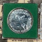 1969 Krewe of PEGASUS / Year of the Dragon .999 FINE SILVER Mardi Gras Doubloon