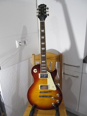Koffer Case + neuw EPIPHONE by Gibson Les Paul Standard 60s  1960 ice tea burst