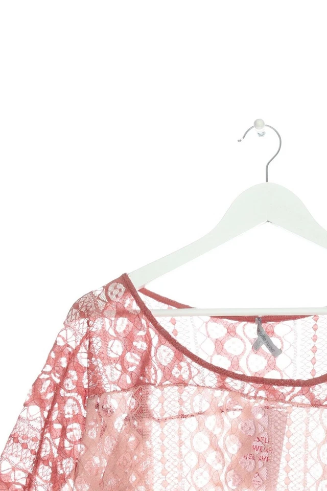 CHARLOTTE RUSSE Blouse en dentelle Dames Blouse T EU 36 rose style décontracté - Photo 3/4