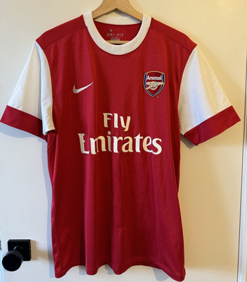 ナイキ　アーセナル　ユニフォーム　Emirates Nike Arsenal Nike Arsenal FC Home Fly Emirates Soccer Jersey Size Mens L