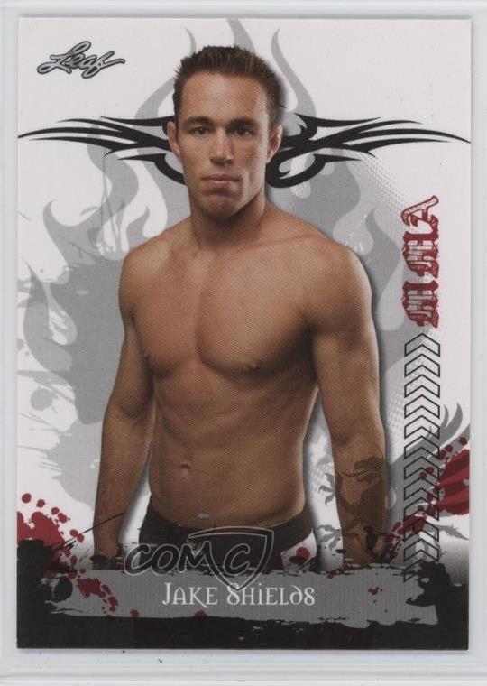 2010 Leaf MMA Jake Shields #64 Rookie RC 05v0