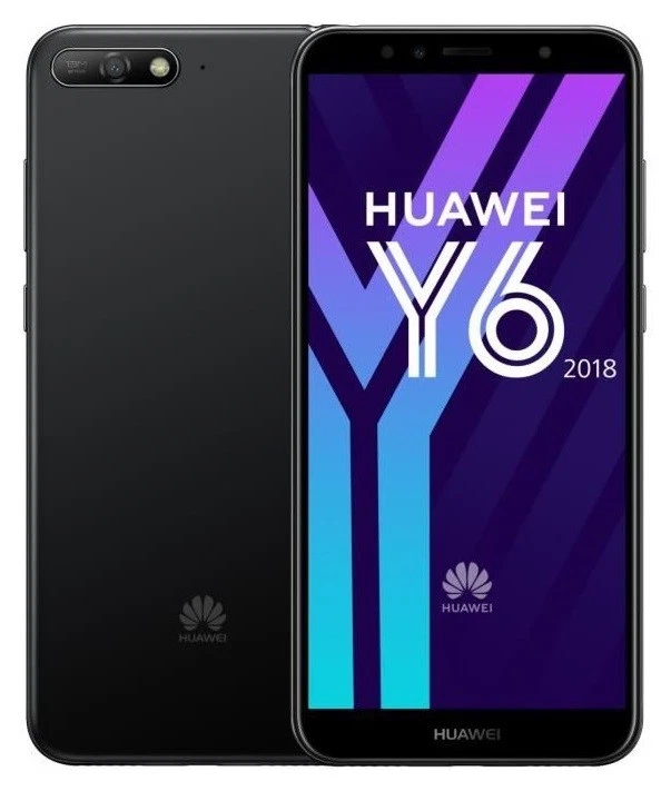 Huawei Y6 (2018) ATU-L21 Black 3GB/32GB 14,5cm (5,7 Zoll) Android Smartphone NEU - Bild 1 von 1
