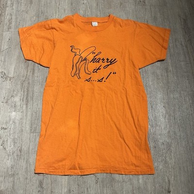 Rare Vintage 1970s Harry Chaplin Tour Tee Shirt Small Made in USA