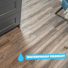 💦 Sample* 5mm Harbour Grey Luxury Vinyl Click Flooring 100% Waterproof LVT SPC
