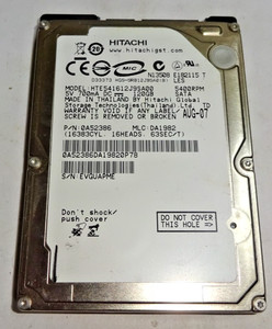 HITACHI *** HTE541612J9SA00 *** 120 GB *** SATA HDD Notebook 2,5 Zoll #NFP1426