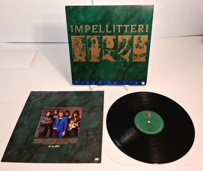 Impellitteri Graham Bonnet Stand in Line Translucent Vinyl 1988 Used Record LP