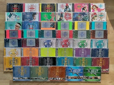 JUST THE BEST - komplette CD-Sammlung - Vol.1 - 55 - Top-Zustand - 47 Doppel-CDs