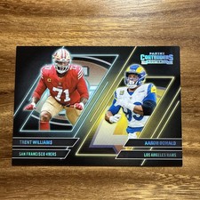 2022 Panini Contenders Series Silver /99 Trent Williams Aaron Donald #CS-WD