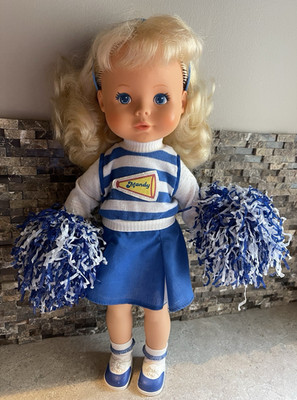 Vintage My Friend Mandy Doll Fisher Price Cheerleader