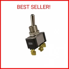 Gardner Bender GSW-13 Heavy Duty Electrical Toggle Switch, SPDT, ON-OFF-ON, 20 A
