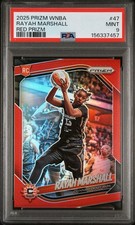 2025 PANINI PRIZM WNBA | RED PRIZM [#298/299]RAYAH MARSHALL 47