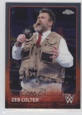 2015 Topps Chrome WWE Zeb Colter #78 d7j