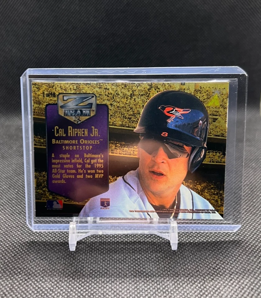 1995 Cal Ripken JR Pinnacle издание Zenith команда Z No1 Orioles - Изображение 2 из 2