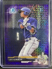 Almanzar, Luis - 2017 Bowman Chrome Mega Box - Purple - 35/250