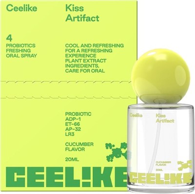 CEELIKE Probiotic Mouth Spray - Fresh Breath & Cucumber Flavor - 20ml