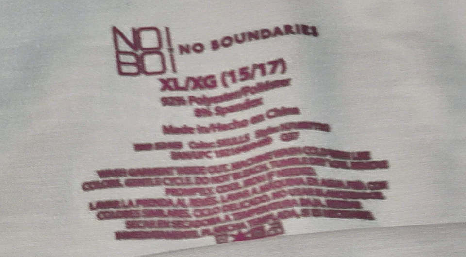 Leggings Cortos Capri Góticos No Boundaries Talla XL Calavera de Azúcar Blanco y Negro Usados en Excelente Condición Foto 2 de 4