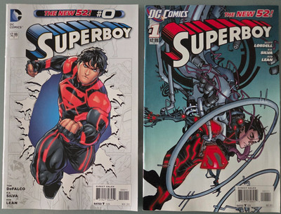 SUPERBOY #0,1-34 (2011) DC 52 COMICS FULL COMPLETE SET! ANNUAL #1! FUTURE'S END!