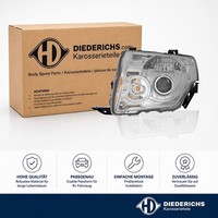 Hauptscheinwerfer Links Diederichs 5845885 FÜR Mitsubishi Frontscheinwerfer