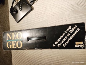 SNK NEO GEO AES Console Japan System,  with Box, Controller, Av Cable 