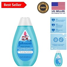 Johnson's Clean Fresh 2-in-1 Children's Shampoo Body Wash - 13.6 fl. oz