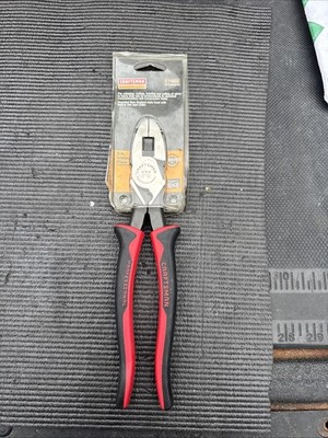 Sears Craftsman Professional USA Nos 9  Linesman Pliers 73633 Sexy Red Black