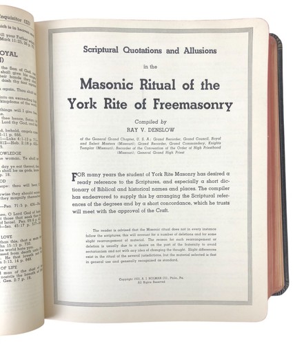 Dictionnaire index édition maçonnique Holman 1956 Sainte Bible plaques couleur etc - Photo 18/22