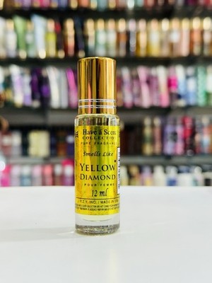 Yellow Diamond Women Roll On Body Oil by YZY Perfume 12 Ml