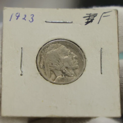 1923 US Buffalo Nickel 5c Fine