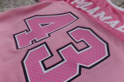 Pittsburgh Steelers Troy Polamalu Toddler Pink Girls Jersey New tags - Picture 3 of 4