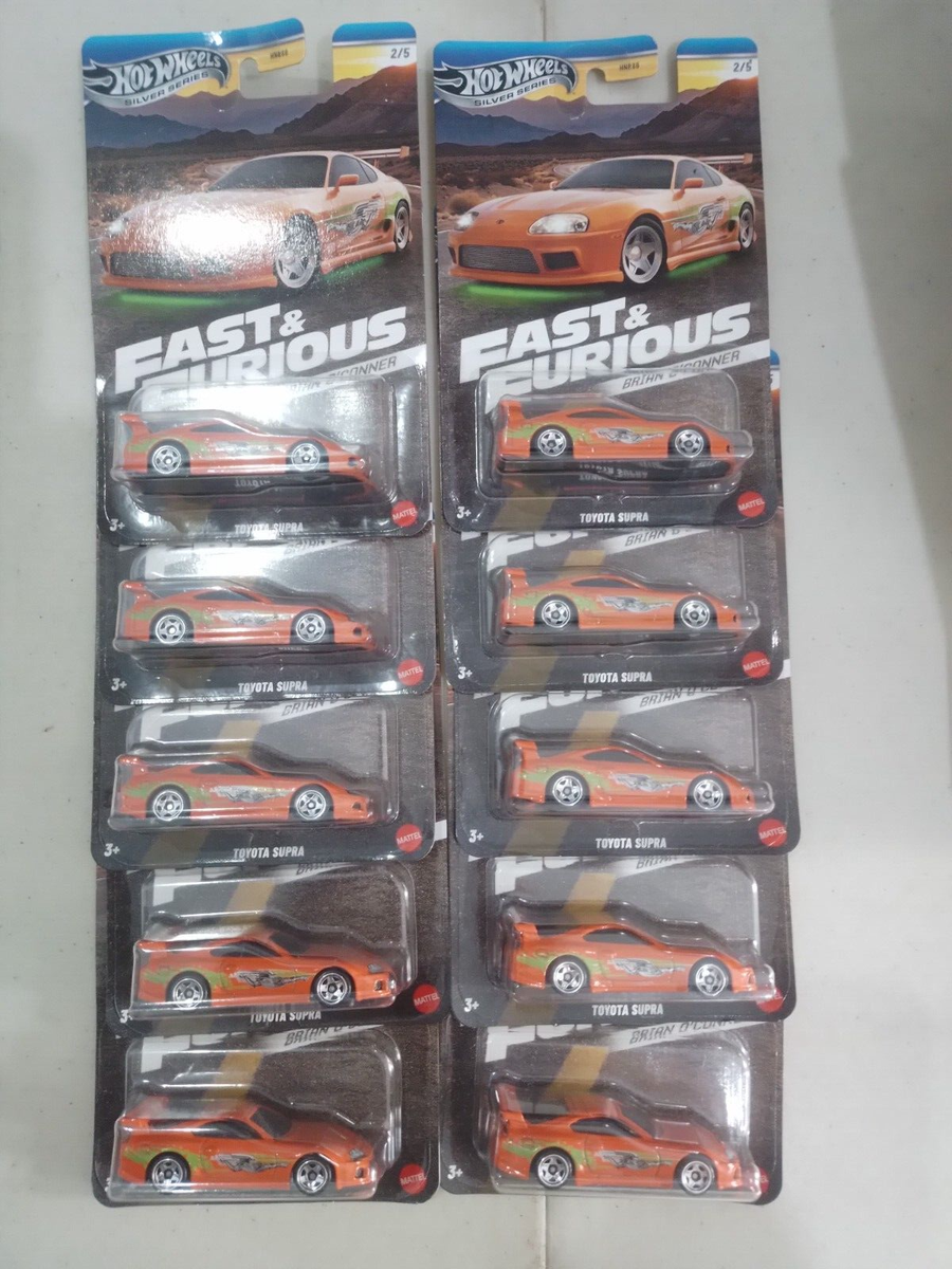 LOT HOT WHEELS SILVER SERIES F&F TOYOTA SUPRA [ORANGE] | eBay