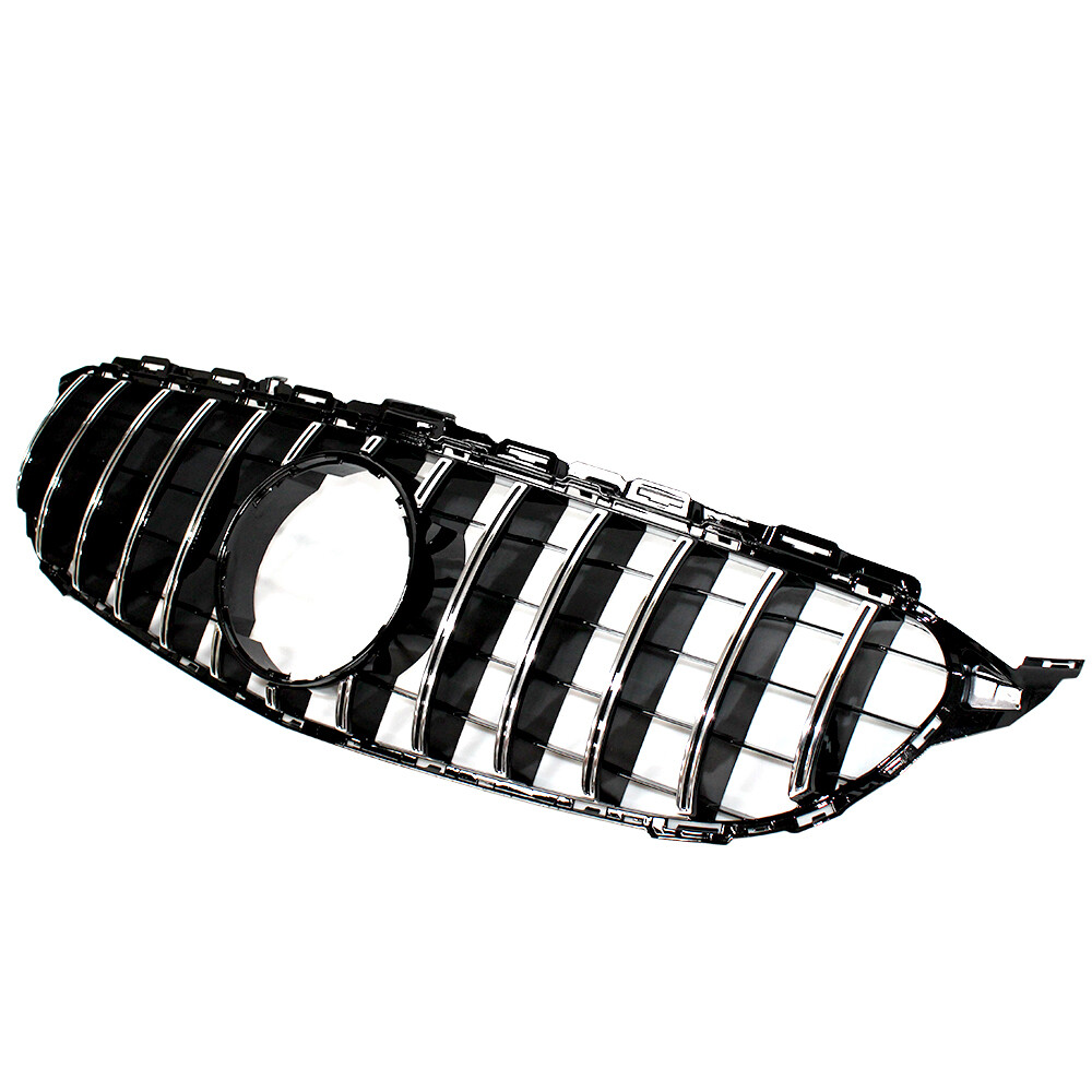 GT R AMG Style Grill Grille Front Bumper for Mercedes Benz W205 C250
