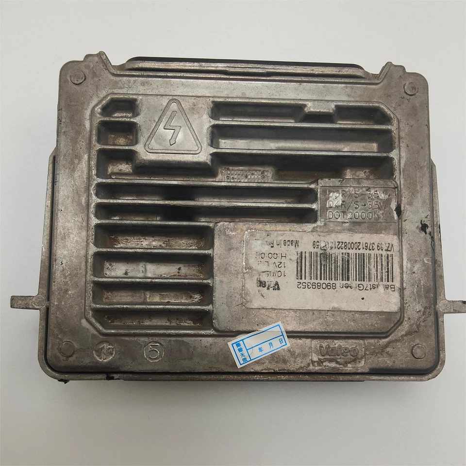 Módulo de control de lastre de faros HID de xenón verde Valeo 7 OEM 89089352 Foto 3 de 4